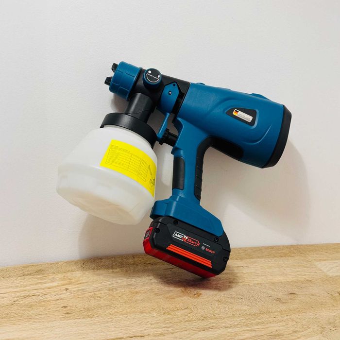 Pistolet natryskowy budowlany – do oleju i wody zgodny z aku bosch