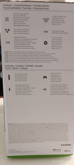 Продам XBOX серии S 512GB SSD