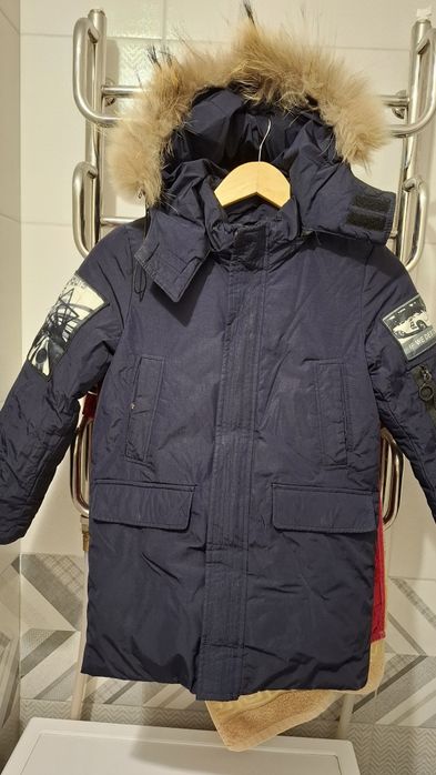 Курточка зимняя на мальчика рост 122-128