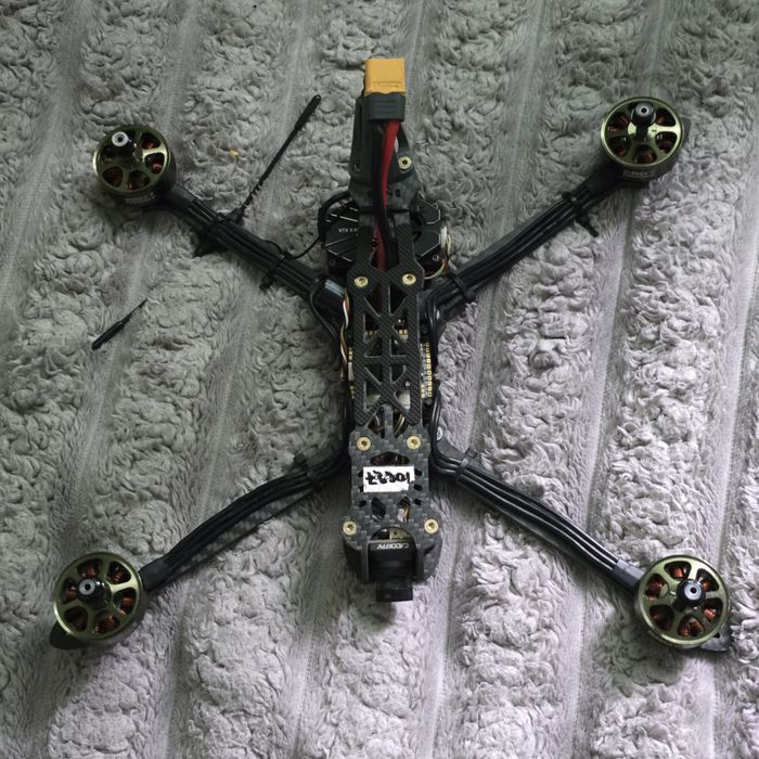 Fpv дрон 7 дюймів в доброму, робочому стані.