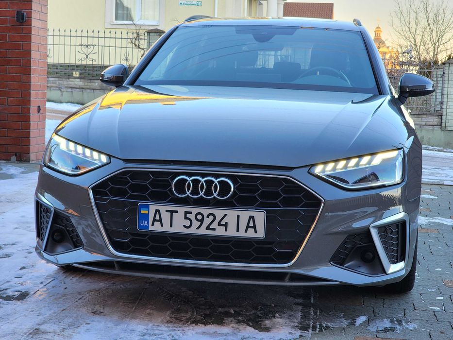 Audi A4 B9.5 2020 | 2.0 TDI 190 к.с | LED, PANO, S-LINE, VEBASTO, R18