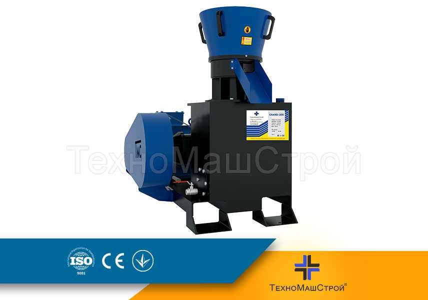 Гранулято пелет, комбікорму з тирси, соломи та багато іншого GRAND-300