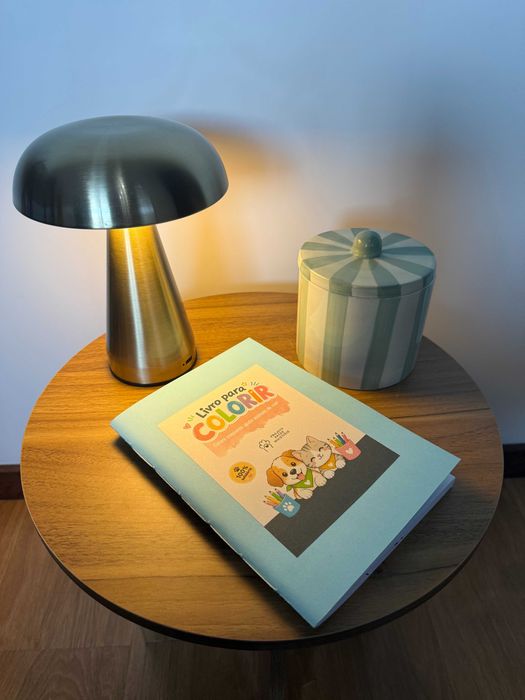 Caderno de colorir infantil A5 Projeto Patas Invisíveis (60 desenhos)