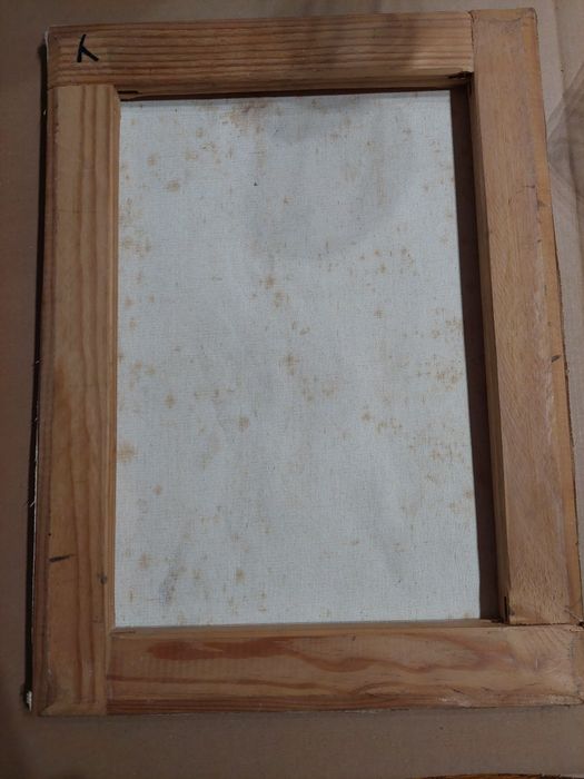 Alonso espectacular óleo sobre tela