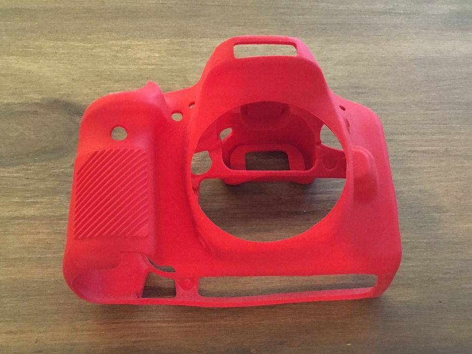 Armadura de Silicone para Canon 80D