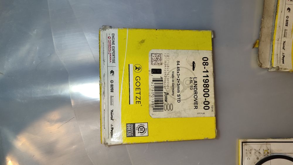 Кільця поршневі STD Land Rover Honda Rover