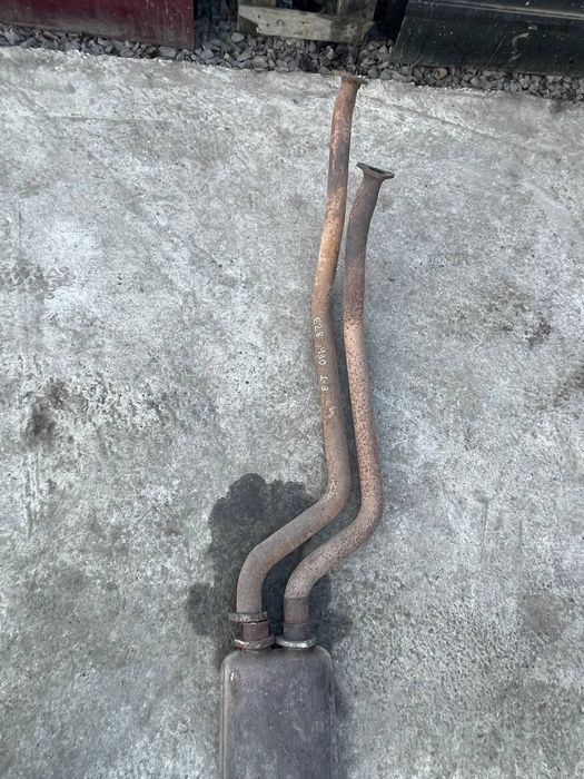 Випускна система, вихлоп, глушник, BMW e28 535, M535