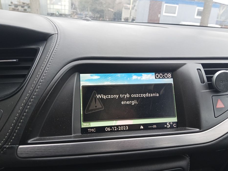 Ekran nawigacji Citroen C5 x7 III