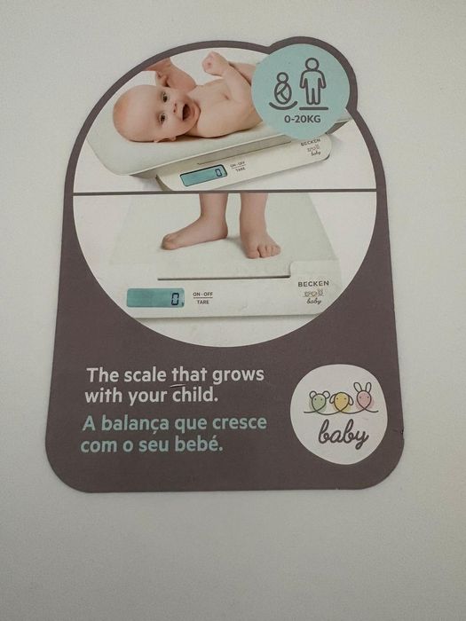 Balança Digital de Bebé BECKEN Baby BCS-2973