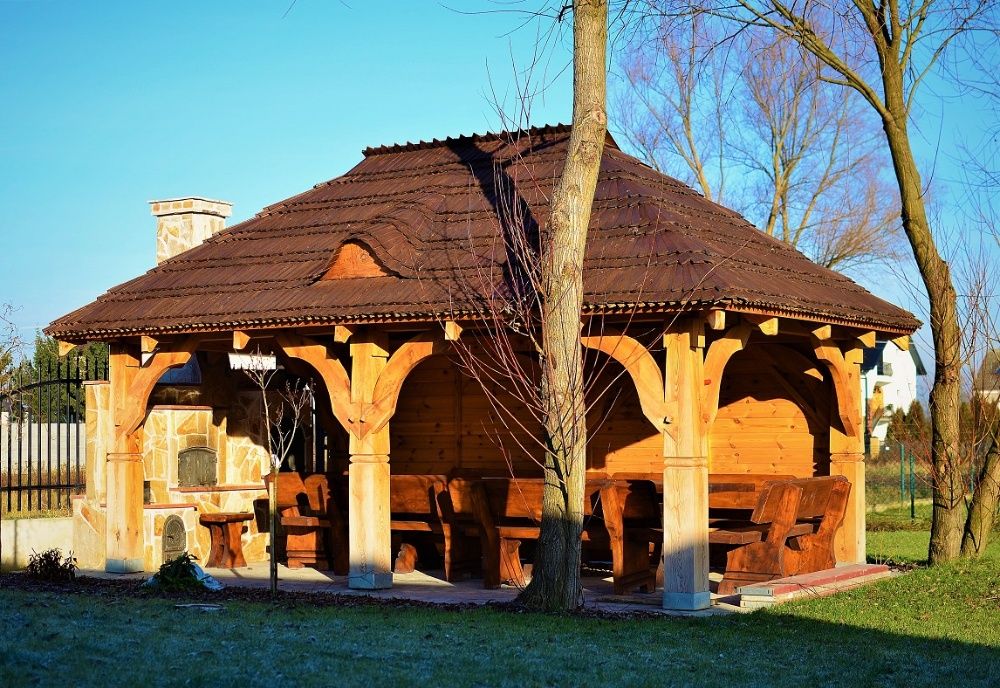 * PREMIUM * Altana Altanka Domek Biesiadny Grill. Oryginalny wzór