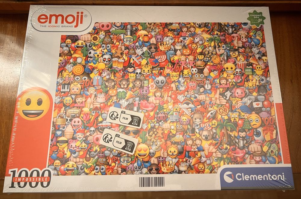 Emoji - Puzzle 1000 elementów - Clementoni