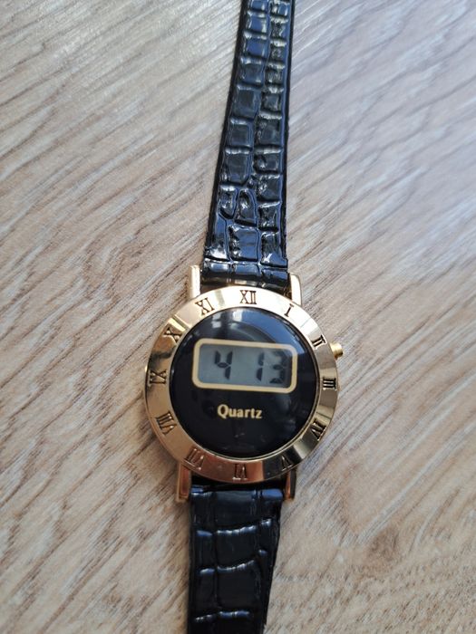 Vintage zegarek elektroniczny damski nieużywany retro