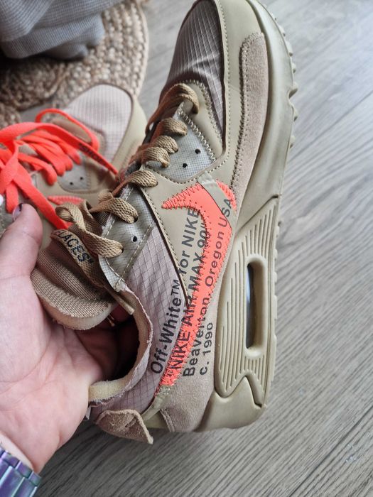Nike off-white air max 90 desert