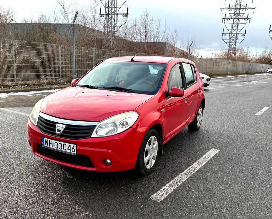 Dacia Sandero 1.4 MPi Najbogatsza Wersja Laureate Klimatyzacja Kamera