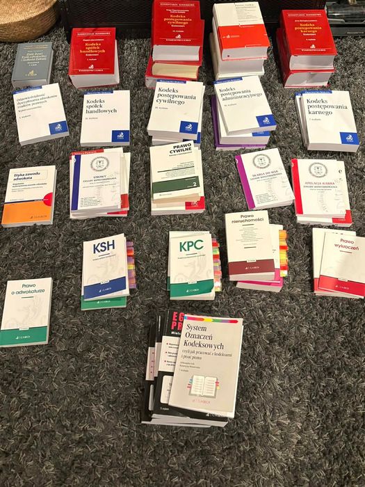 Książki do egzaminu adwokackiego
