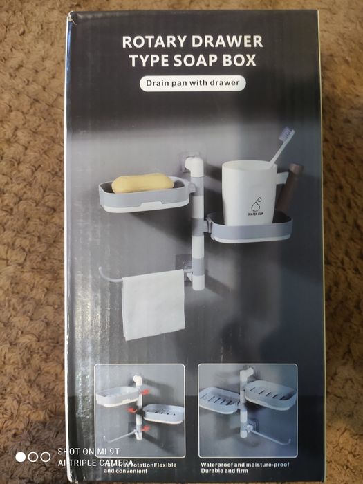 Настінний тримач рушників, мила