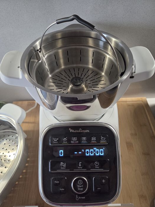 Robot de cozinha Moulinex Companion XL + Panela de vapor