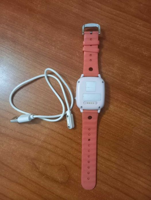 Дитячий смарт-годинник D06S рожевий Smart watch