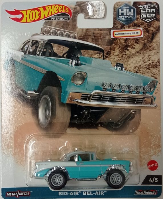 Set Completo 5 Miniaturas Car Culture Premium  Hotwheels