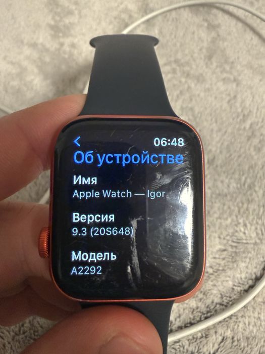 Apple Watch 6 product red 44 mm A2292