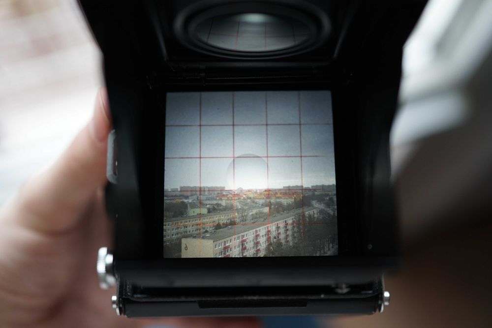Yashica Mat 6x6 zestaw analog średni format