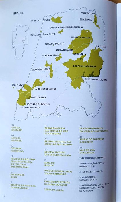 Ecoturismo do Centro de Portugal-Guia