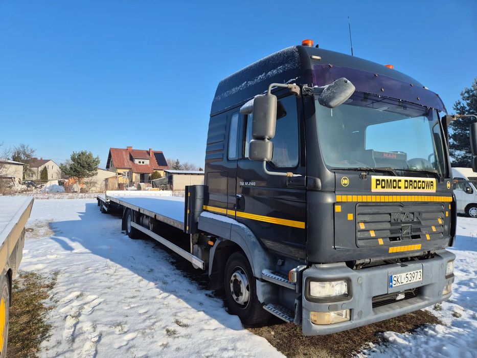 MAN TGL 12.240 4x2 BL  MAN TGL 12.240 Pomoc Drogowa cena brutto  pojazd specjalny