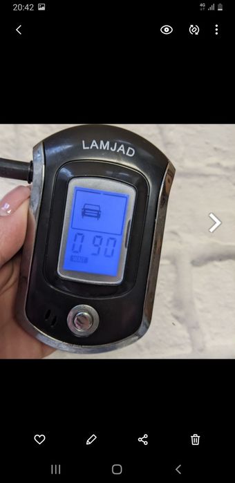 Алкотэстер Lamjad