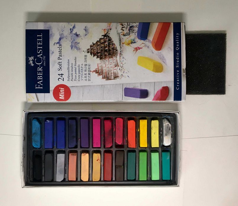 Набір олівців: Faber-Castell. Derwent Pastel. ТОРГ