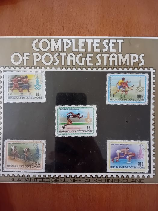Complete Set Of Postage Stamps
