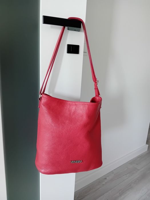 Czerwona torebka Venezia