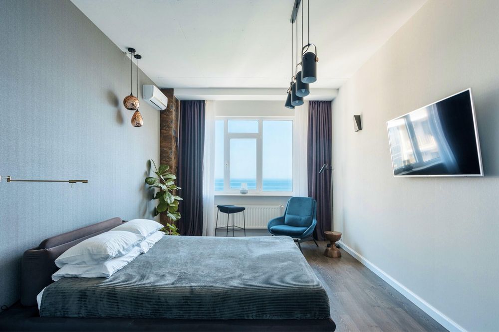 Премиальная Loft-квартира с видом на море | 130 м² | 2 спальни | Аркадия