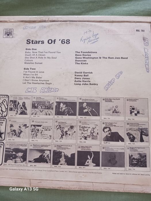 Discos de vinil antigos