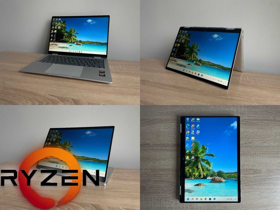 New HP Envy 14 Rzen AI 7 8840 16 ddr5 Rdeon 780 512 Bat 14ч 1.4кг 2025