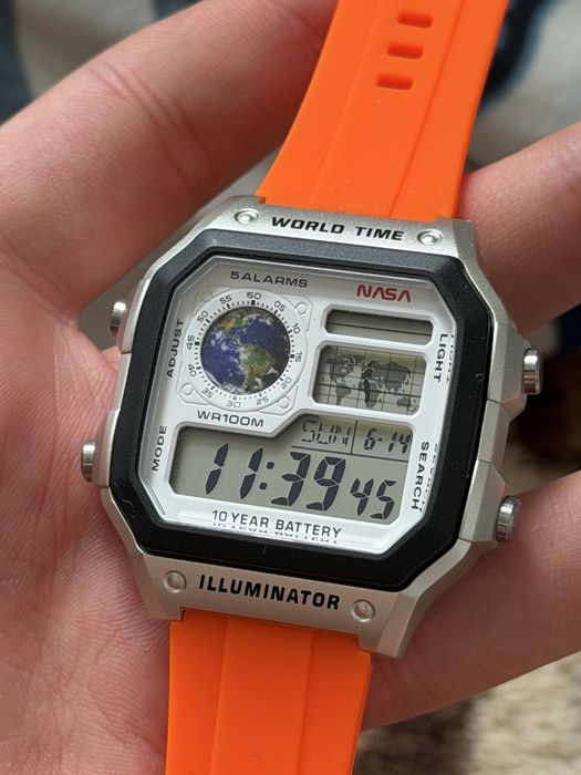 Casio illiminator world time mod