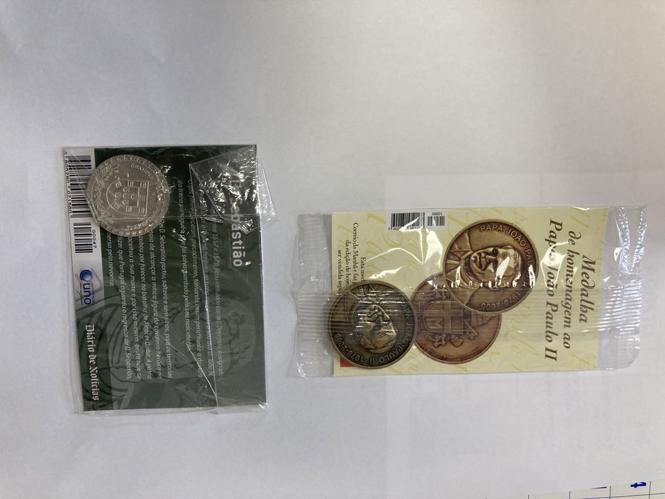 Medalha de homenagem ao Papa João Paulo II