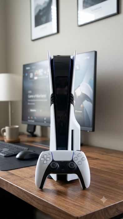 PlayStation 5 Pro + Leitor de Discos + Comando DualSense (Seminova)
