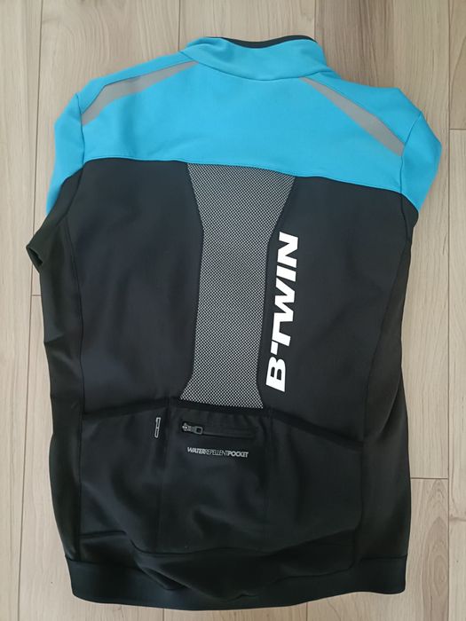 Casaco inverno btwin ciclismo como novo XL