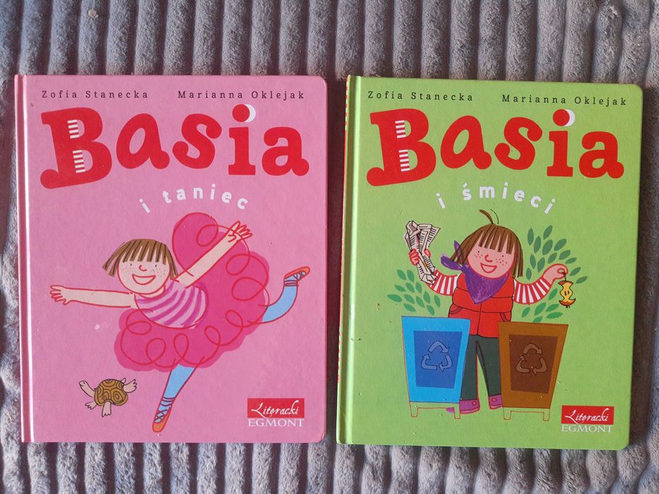Basia. Zofia Stanecka. Duży zestaw książek. 12 książek.