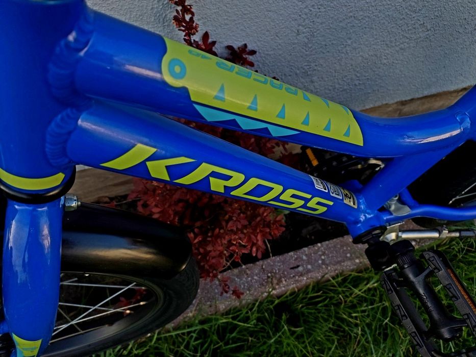 Rowerek Kross Racer 4.0 koła 16 Kolor blue stan bardzo dobry