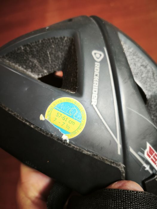 Capacete bicicleta skate patins rockrider 57-61cm