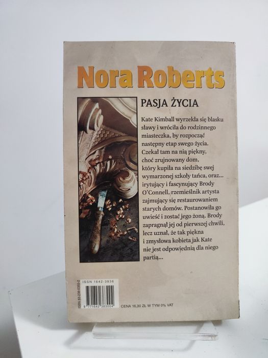 Pasja życia - Nora Roberts .