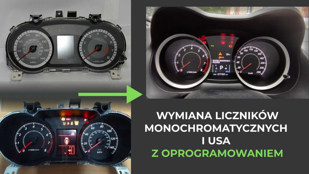 Diagnostyka Mitsubishi, Toyota, Ford, MUT-3. PHEV BMU reset, Nawigacja