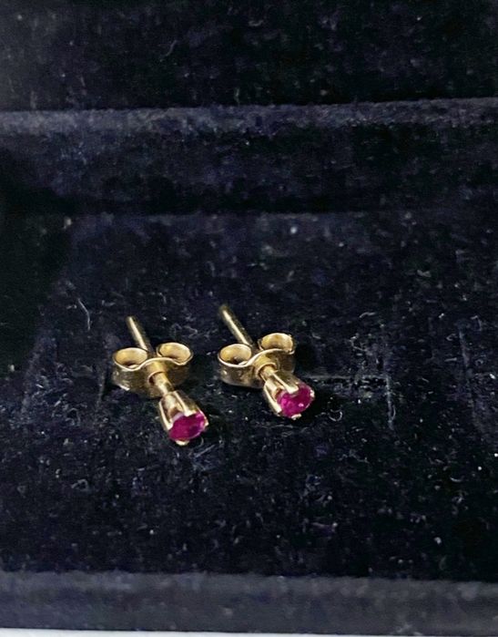 Сережки 585 вес 1.86