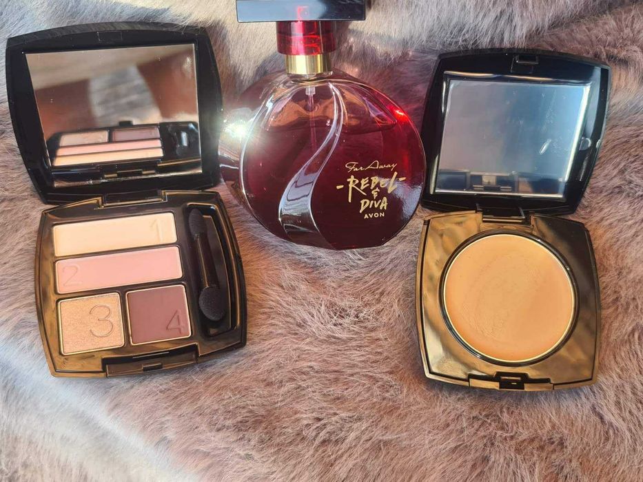 AVON тіні крем пудра парфумована вода Far Away Rebel Diva Эйвон