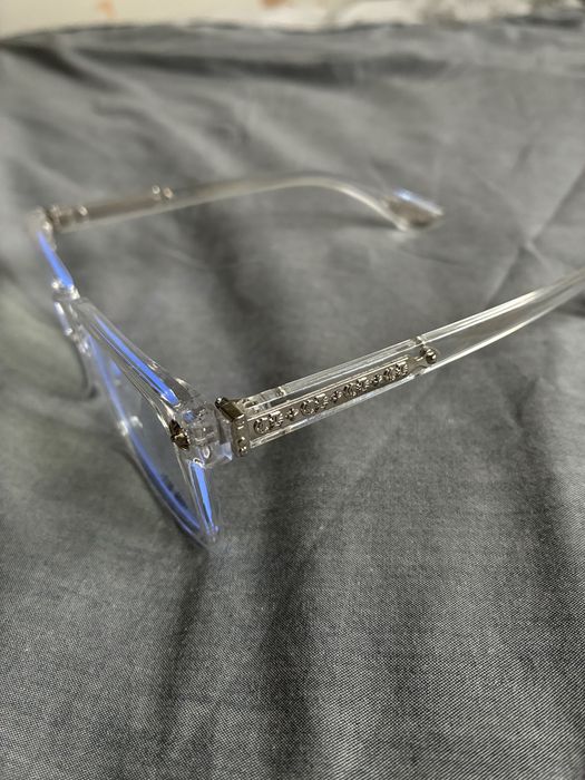 Okulary Chrome Hearts transparentne / przezroczyste oprawki – NOWE