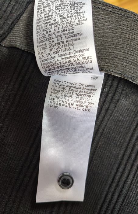 Czarna dzianinowa spódnica Calvin Klein  rozmiar M na gumce rozpinany dół