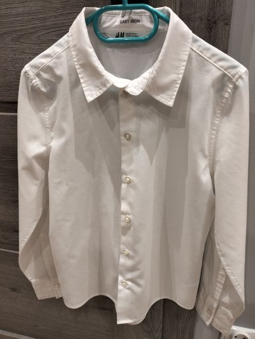 Koszula biała H&M 134