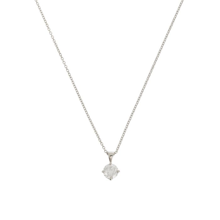 Joias - Fio em platina com diamante 1.96ct
