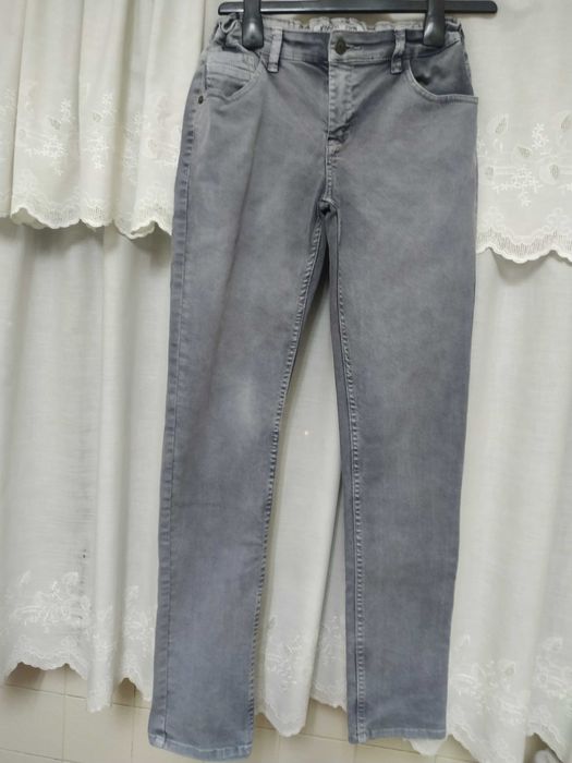 Calça ganga cinza, homem, Tifosi, usado uma vez.